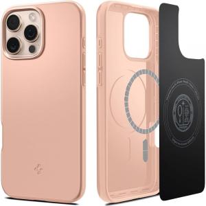 OUTLET: Etui Spigen Thin Fit Mag do MagSafe do iPhone 16 Pro Max, różowe