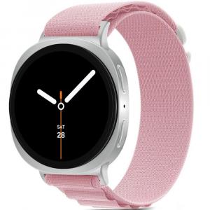 Pasek Tech-Protect Nylon Pro do Galaxy Watch 8 40 mm / 44 mm / 8 Classic 46 mm, różowy