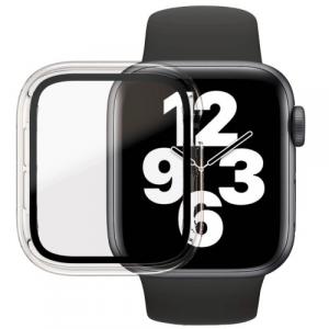 Szkło antybakteryjne + etui Panzerglass Full Body Apple Watch SE/ SE 2022/ 6/ 5/ 4, 40mm, przezroczysta ramka