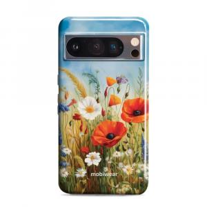 Etui ochronne do Google Pixel 8 Pro, Mobiwear Elite Pro, łąkowe kwiaty