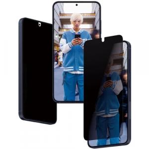 Szkło hartowane na cały ekran PanzerGlass Ultra-Wide Fit Privacy + EasyAligner do Galaxy S24 5G, przyciemniane