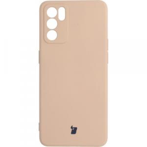 Etui Bizon Case Silicone do Oppo Reno 6 5G, jasnoróżowe