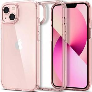 Etui Spigen Ultra Hybrid iPhone 13, przezroczyste / różowe