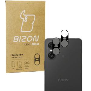 Szkło na aparat Bizon Glass Silk Lens do Sony Xperia 10 VI, 2 sztuki