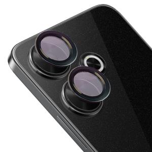 Szkło na aparat Bizon Glass Snap Lens do Xiaomi Redmi 13 4G, 1 zestaw, czarna ramka