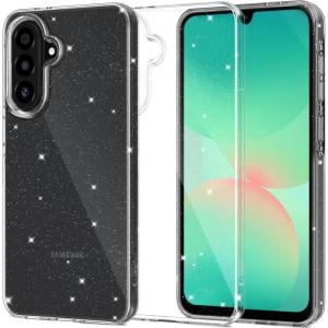 Etui Tech-Protect Flexair do Galaxy A26 5G, przezroczyste z brokatem