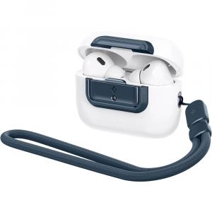 Zamknięcie obudowy Spigen Lock Fit M do AirPods Pro 2 / 1, granatowe