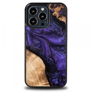 Drewniane etui Bewood iPhone 13 Pro, Violet