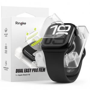 Folia Ringke Dual Easy Film Pro do Apple Watch 10 42mm, 2 sztuki