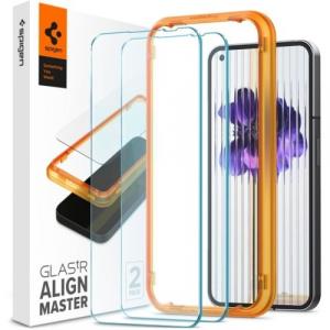 Szkło do etui Spigen Glas.tR Slim AM 2-Pack do Nothing Phone 1