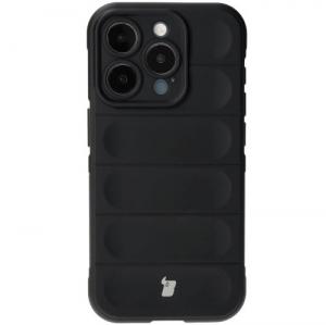 Pancerne etui Bizon Case Tur do iPhone 15 Pro, czarne