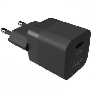 Ładowarka sieciowa Fixed Mini PD Travel Charger, USB-C, 25 W, czarna
