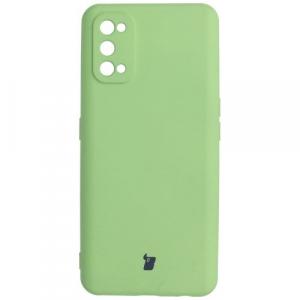 Etui Bizon Case Silicone do Realme 7 Pro, jasnozielone