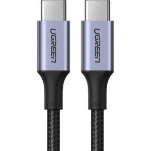 Kabel do szybkiego ładowania i przesyłania danych Ugreen 100W USB-C do USB-C, PD, QC, FCP, 480 Mbps, 5A, 2 m, czarny