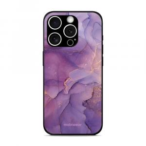 Etui ochronne do iPhone 15 Pro Max, Mobiwear Glossy Case, fioletowe
