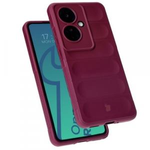 Pancerne etui Bizon Case Tur do Oppo Reno11 F 5G, ciemnofioletowe