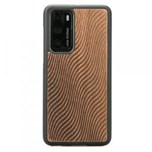 Drewniane etui do Huawei P40, Bewood Fale Merbau