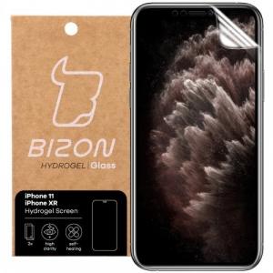 Folia hydrożelowa na ekran Bizon Glass Hydrogel, iPhone 11 / XR, 2 sztuki