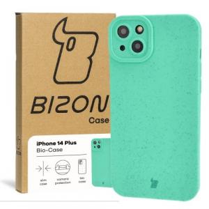 Ekologiczne etui Bizon Bio-Case do iPhone 14 Plus, zielone