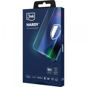 Szkło hartowane 3mk Hardy do iPhone 15 Pro Max, czarna ramka