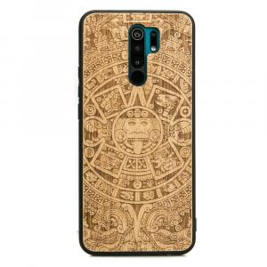 Drewniane etui do Xiaomi Redmi 9, Bewood Kalendarz Aztecki Aniegre