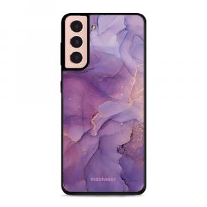 Etui ochronne do Galaxy S21, Mobiwear Glossy Case, fioletowe