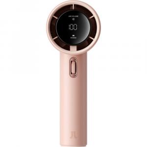 Wiatrak podręczny, biurkowy wentylator, wiatraczek JisuLife Handheld Fan Pro1 FA53 3600 mAh, różowy