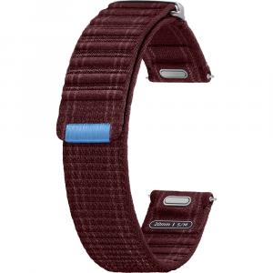 Pasek Samsung Fabric Band 20mm S/M do Galaxy Watch 7 / FE 6/5 Pro/5/4, bordowy