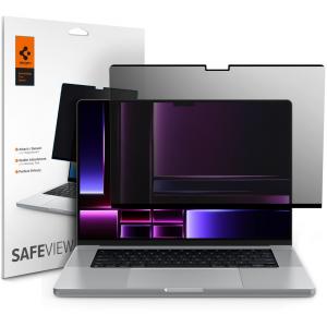 Folia prywatyzująca Spigen SafeView Privacy Filter do MacBook Pro 16\