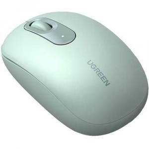 Bezprzewodowa mysz optyczna, Ugreen MU105 Wireless Mouse, USB 2.4GHz, zielona