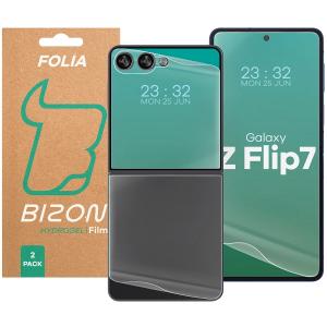 Folia hydrożelowa na tył i przód Bizon Glass Hydrogel Set do Galaxy Z Flip7