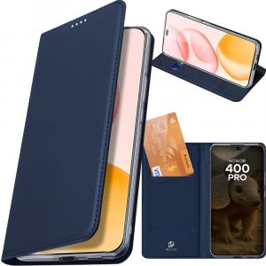 Etui z klapką Dux Ducis Skin Pro do Honor 400 Pro, granatowe