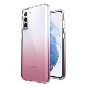 OUTLET: Etui Speck Presidio Perfect Clear Ombre, Galaxy S21 Plus 5G, przezroczysto-różowe