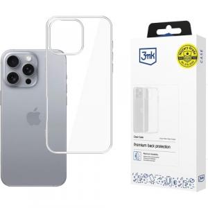 Etui 3mk Clear Case do iPhone 16 Pro, przezroczyste