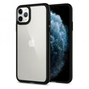 OUTLET: Etui Spigen Ultra Hybrid iPhone 11 Pro, przezroczyste / czarny