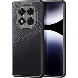 Etui Dux Ducis AIMO do Xiaomi Redmi Note 14 Pro 4G, przezroczyste z czarną ramką