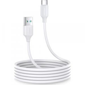 Kabel do ładowania / transmisji danych Joyroom USB-A do USB-C, 3A, 2m, biały