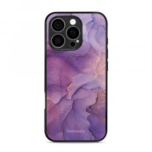 Etui ochronne do iPhone 16 Pro, Mobiwear Glossy Case, fioletowe