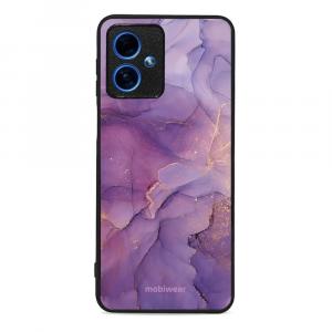 Etui ochronne do Motorola Moto G54 5G, Mobiwear Glossy Case, fioletowe