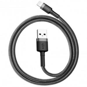 Kabel Baseus Cafule USB-A do Lightning 0,5m, czarno-szary