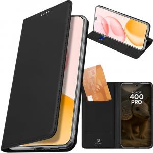 Etui z klapką Dux Ducis Skin Pro do Honor 400 Pro, czarne