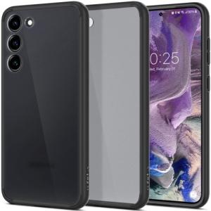 Etui Spigen Ultra Hybrid do Galaxy S23, przydymione-czarne