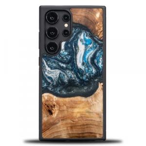 Drewniane etui do Galaxy S24 Ultra, Bewood Unique Planets Ziemia