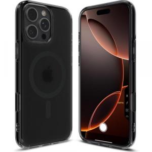Etui Spigen Ultra Hybrid T Mag (CC) do MagSafe do iPhone 16 Pro, półprzezroczysto-czarne