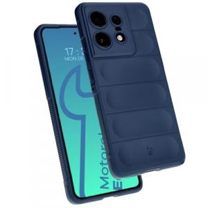 Pancerne etui Bizon Case Tur do Motorola Edge 50 Pro, granatowe