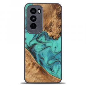 Drewniane etui do Oppo Reno 12, Bewood Unique Turquoise