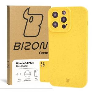 Ekologiczne etui Bizon Bio-Case do iPhone 14 Pro Max, żółte