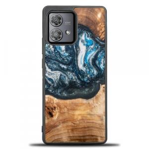 Drewniane etui do Motorola Edge 40 Neo, Bewood Unique Planets Ziemia