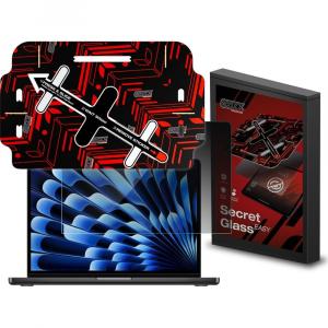 Szkło prywatyzujące na ekran Grizz SecretGlass Easy do MacBook Air 13.6\