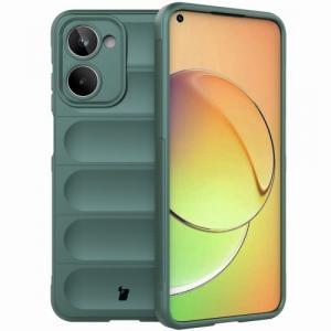 Pancerne etui Bizon Case Tur do Realme 10, ciemnozielone